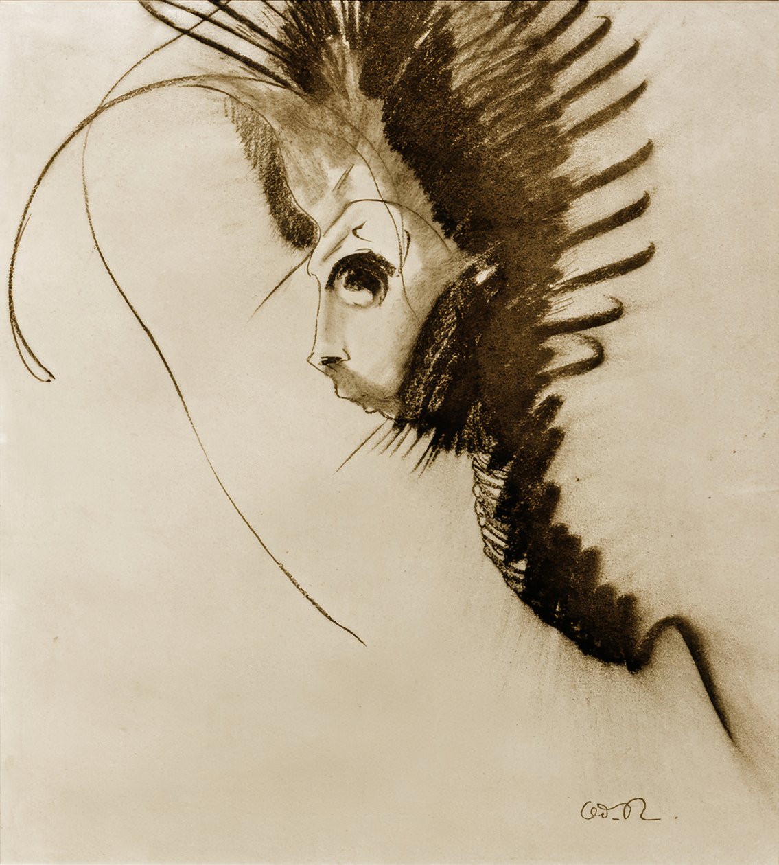 Dragen af Odilon Redon