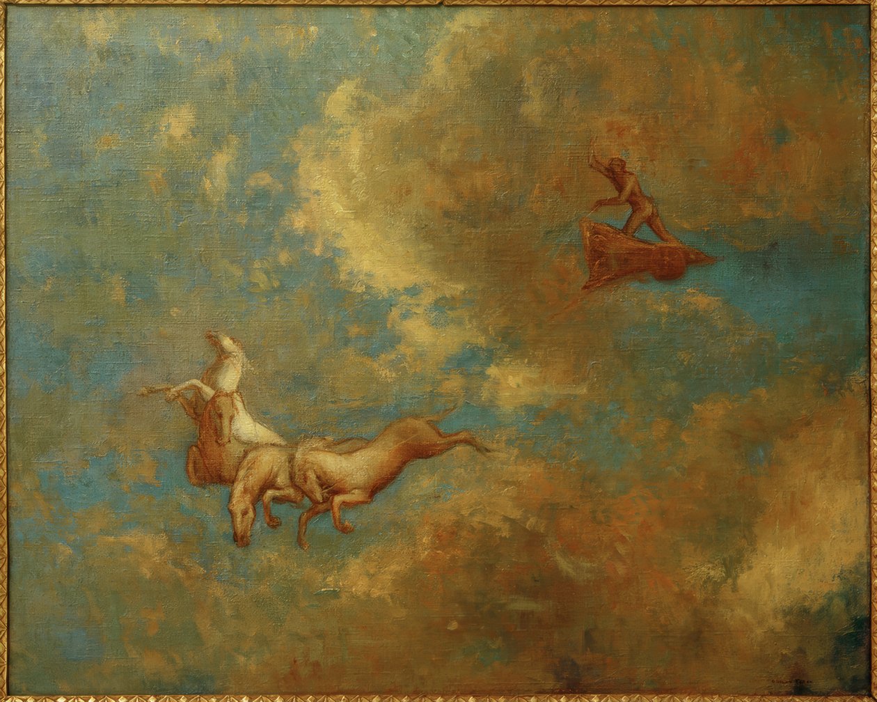 Apollons vogn af Odilon Redon