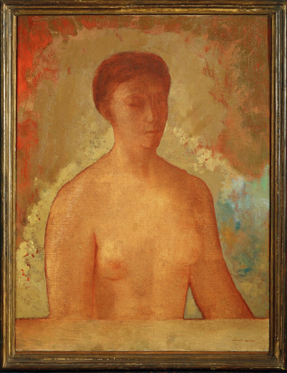Eve (maleri på lærred) af Odilon Redon