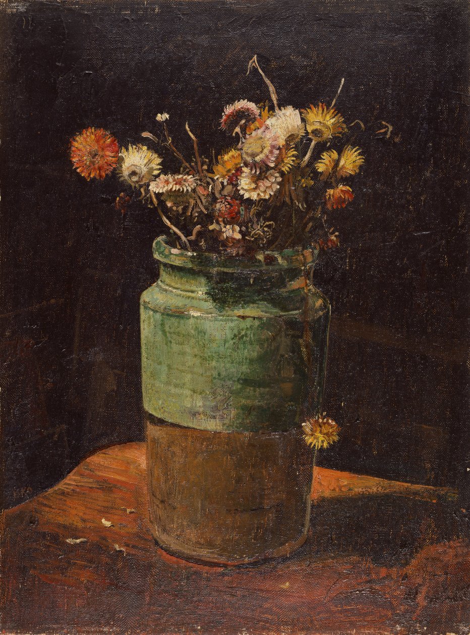 Blomster i en vase af Odilon Redon