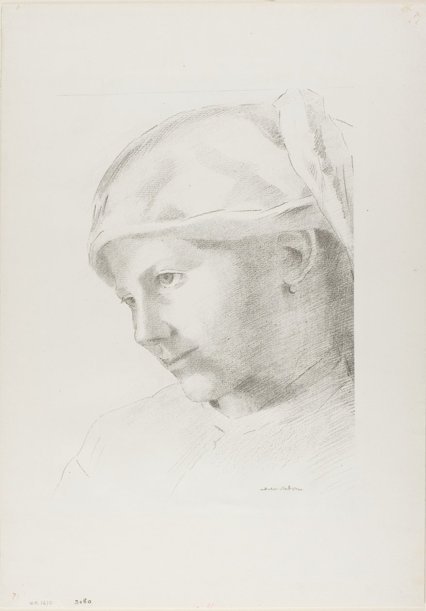 Pige af Odilon Redon