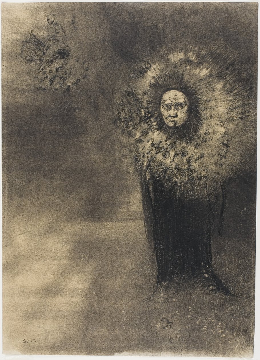 Menneskeplante, ca. 1880 af Odilon Redon