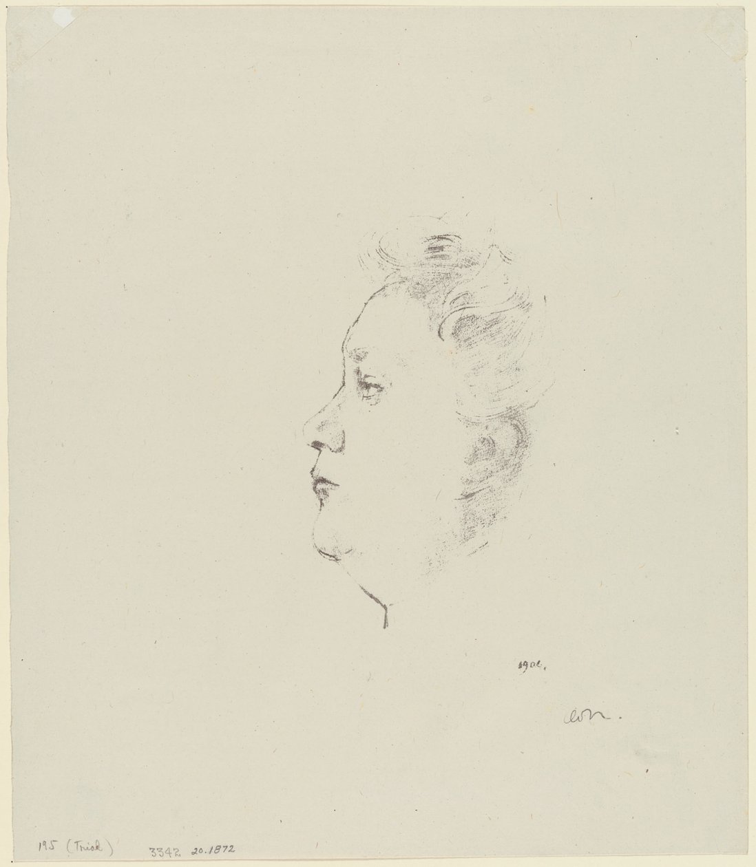 Juliette Dodu af Odilon Redon