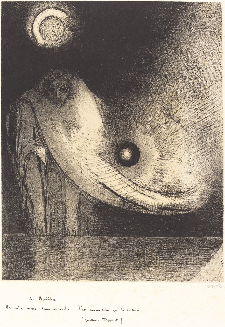 tag buddha af Odilon Redon