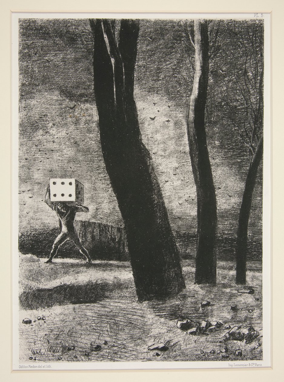 The Gambler, fra porteføljen In the Dream af Odilon Redon