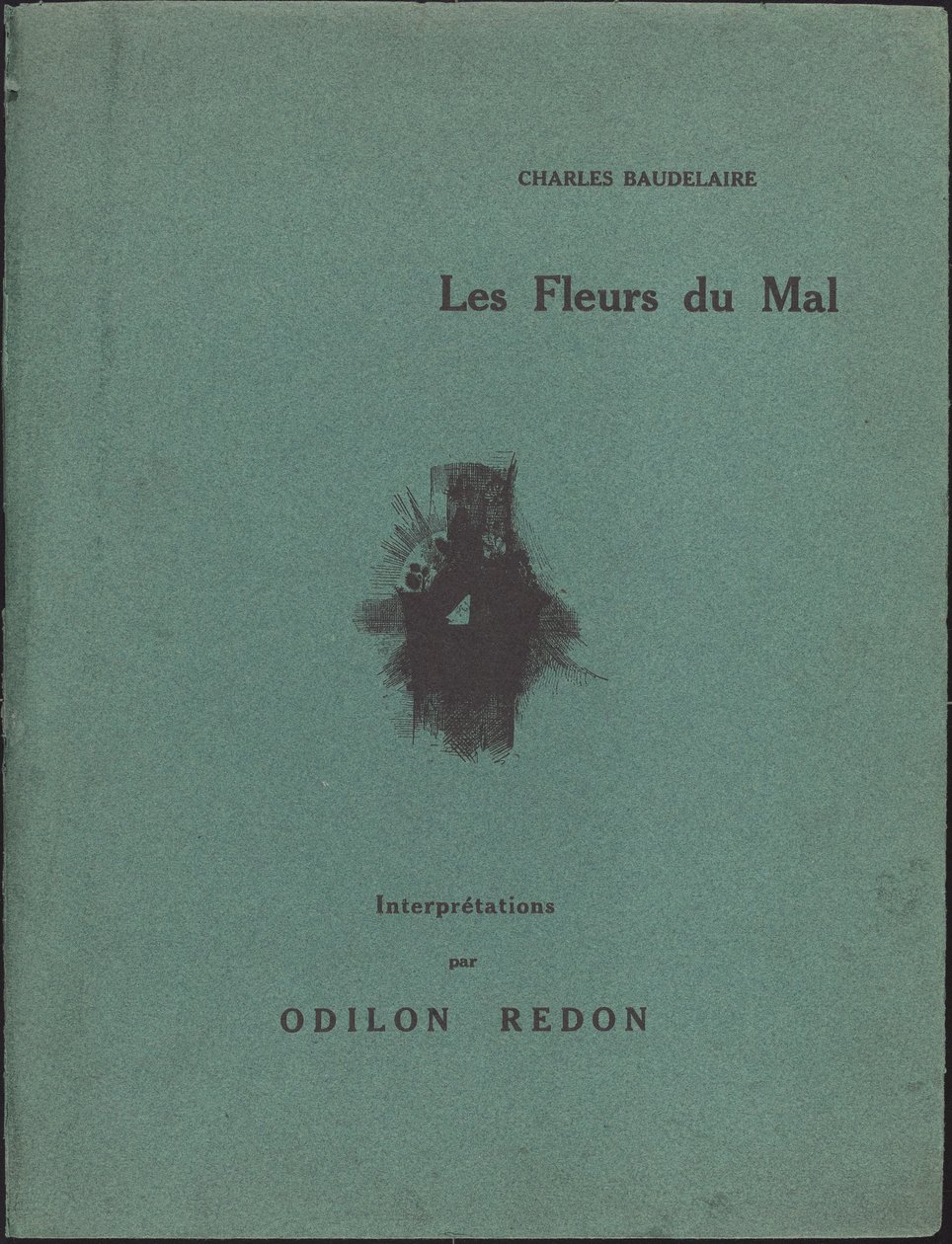 De onde blomster af Odilon Redon