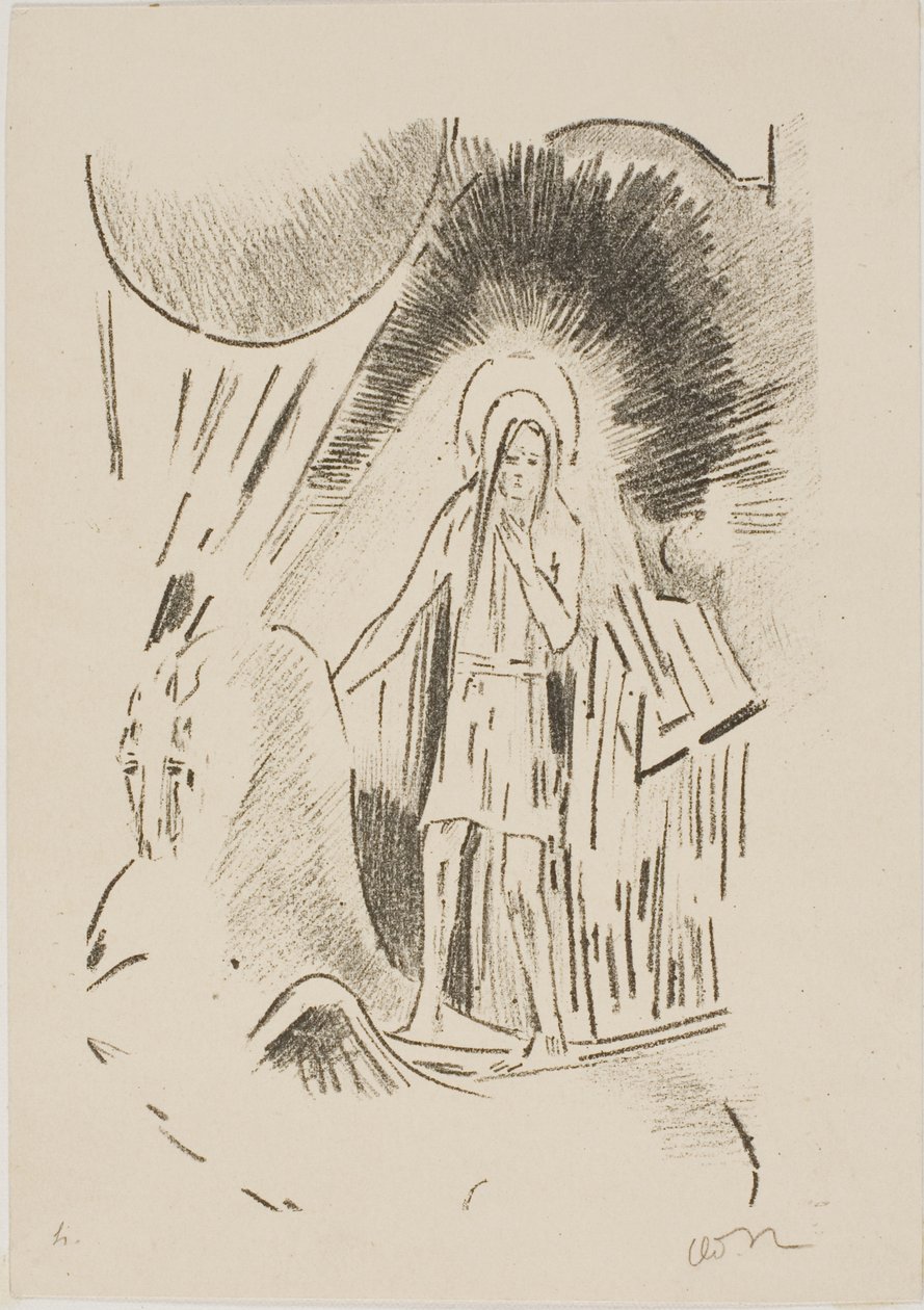 Mand på Pegasus af Odilon Redon