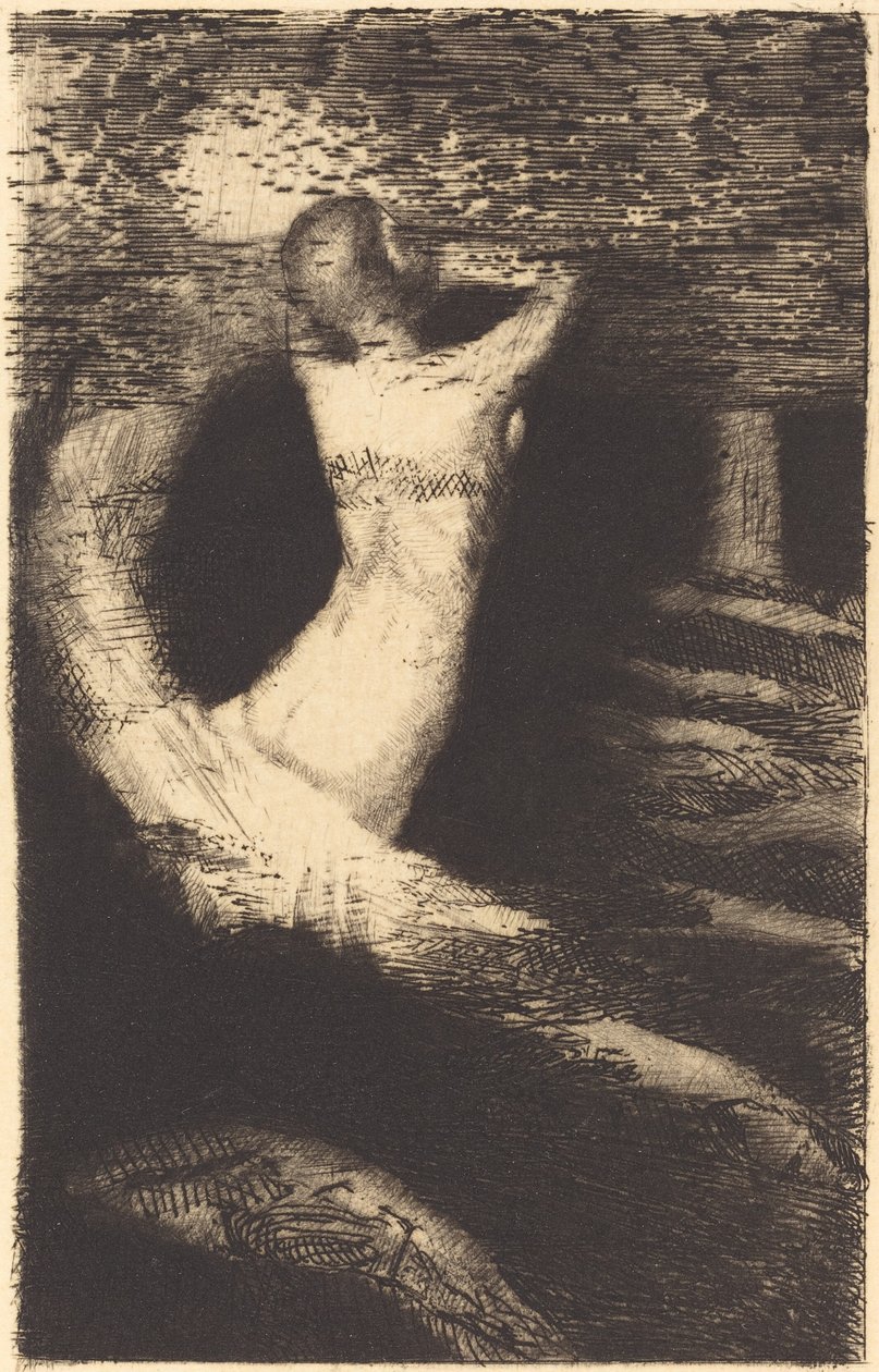 En ånds passage af Odilon Redon
