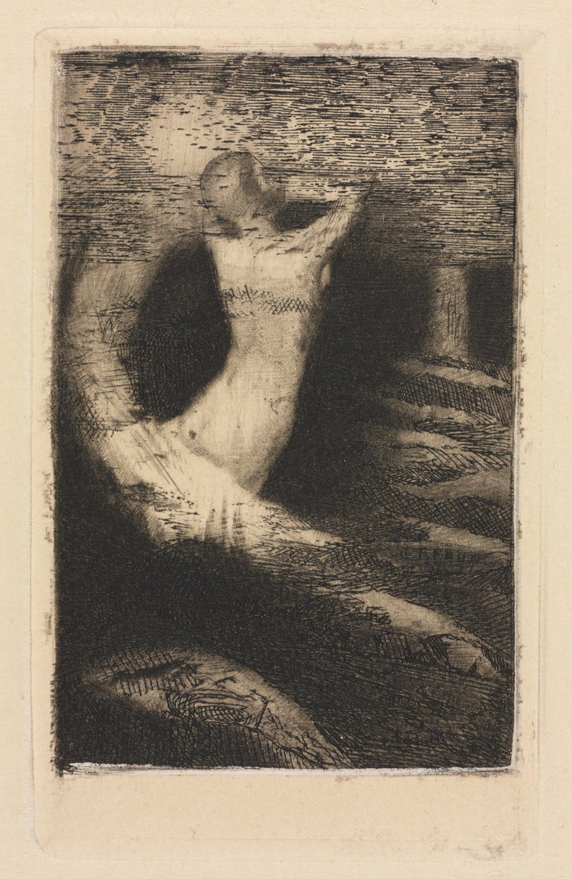Passage of a Soul, 1891 trykt 1920. af Odilon Redon