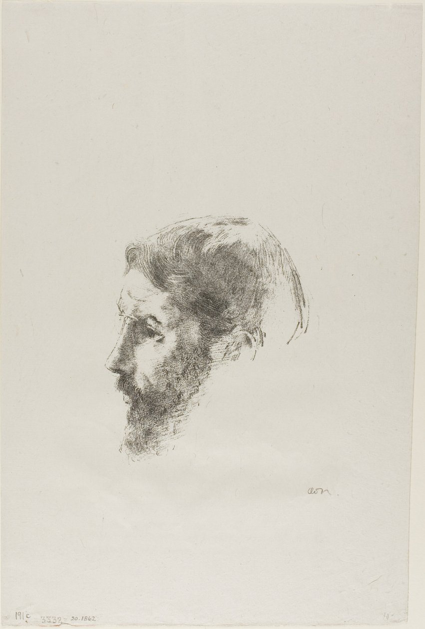 Pierre Bonnard af Odilon Redon