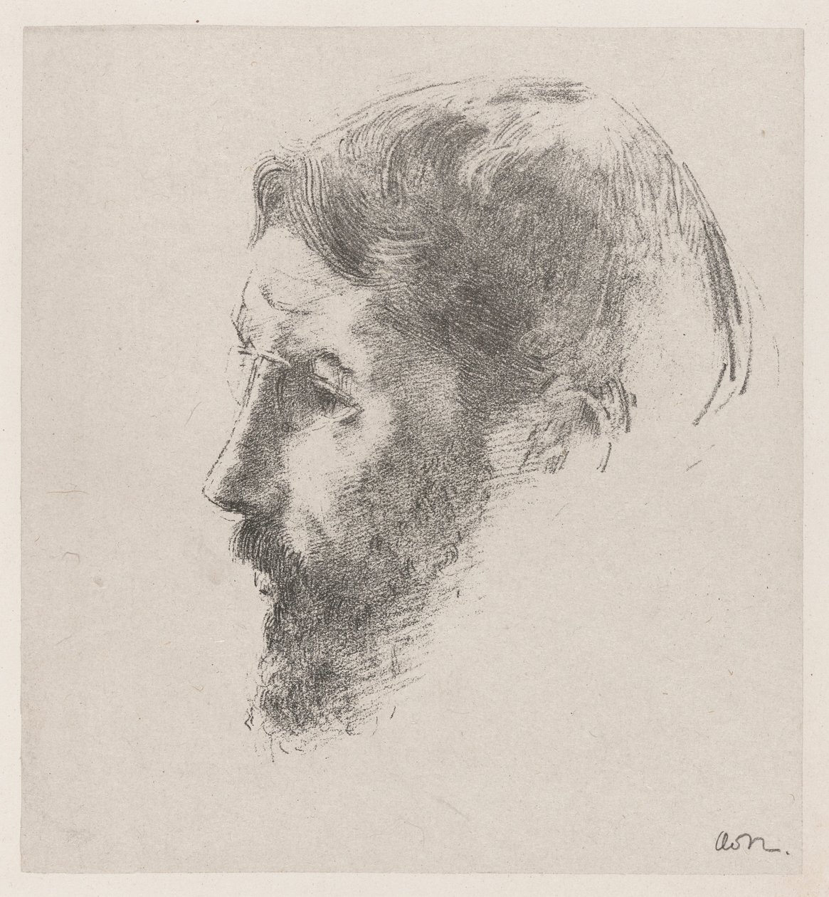Pierre Bonnard af Odilon Redon