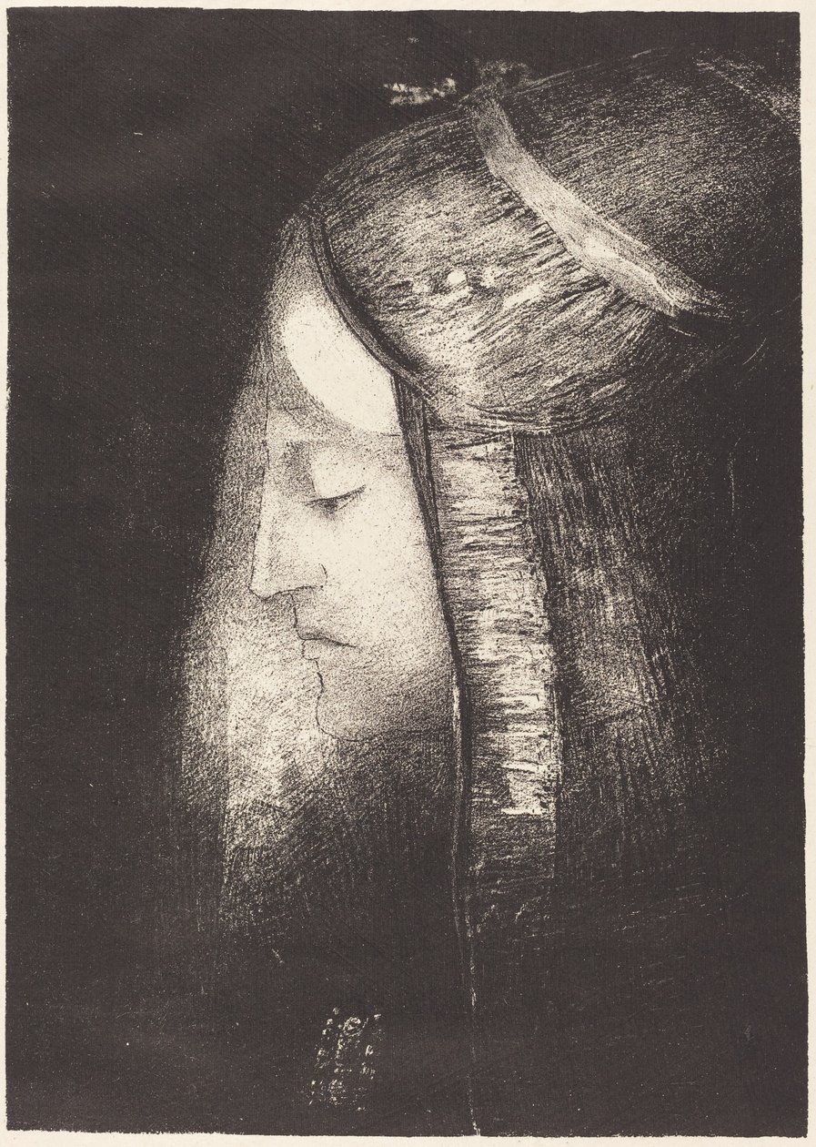 Profil de lumière (Lysets profil) af Odilon Redon