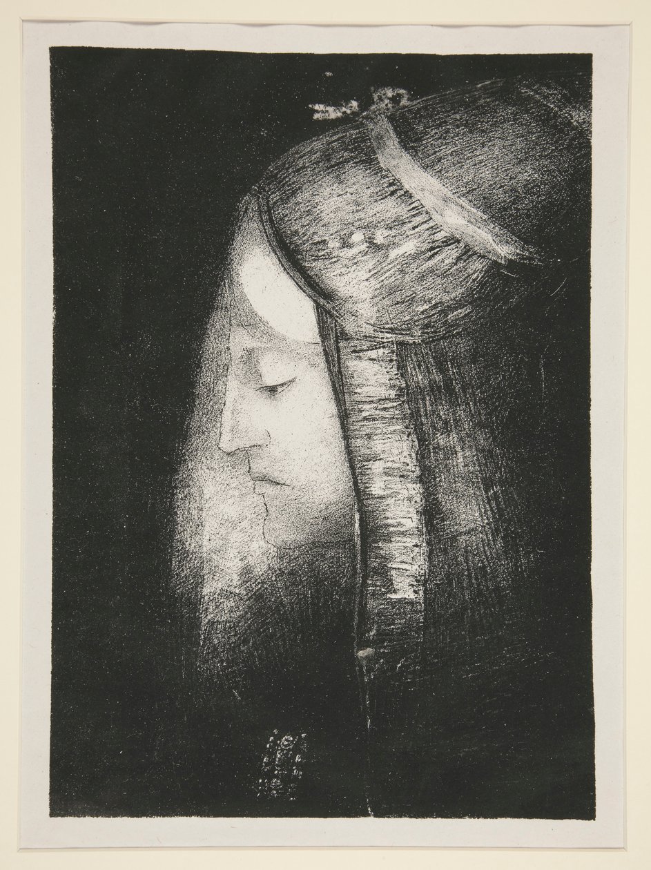 Profil de lumi?re (Lysets profil) af Odilon Redon