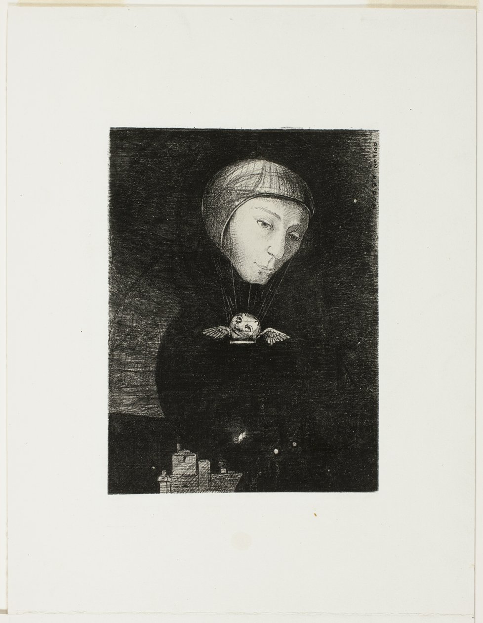 Sad Ascent, plade ni fra In Dreams af Odilon Redon