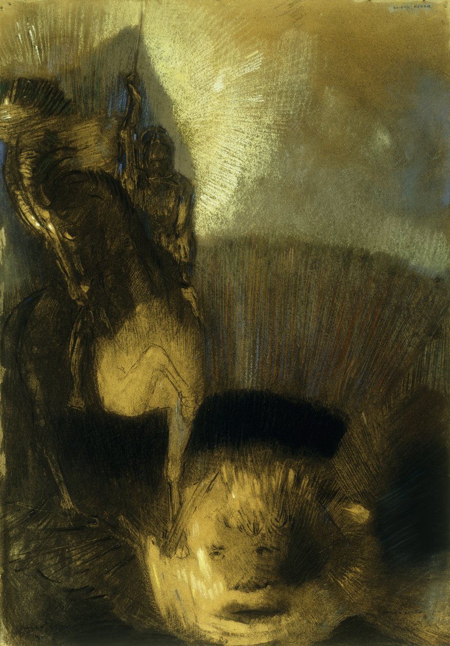 Sankt Georg, ca. 1905 af Odilon Redon