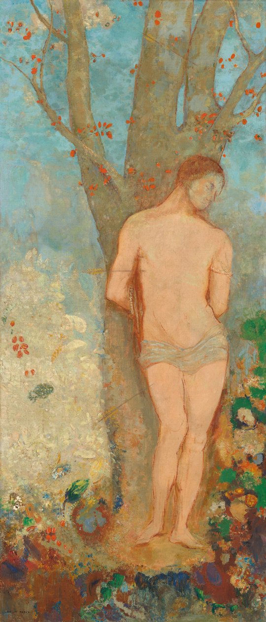 Sankt Sebastian af Odilon Redon