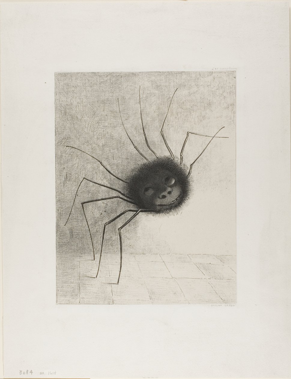 edderkop af Odilon Redon