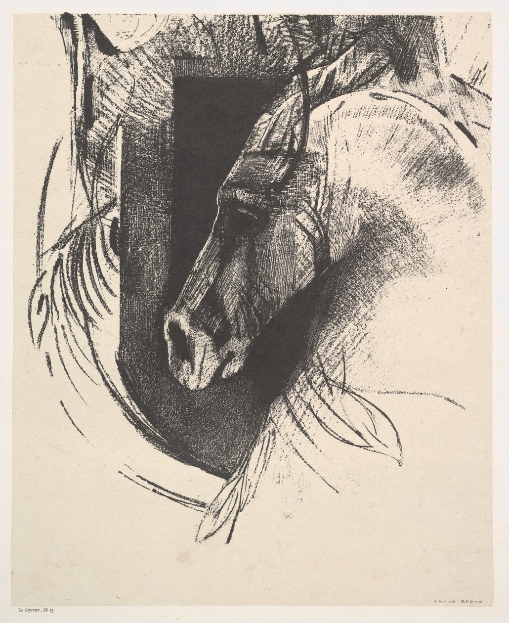Opladeren, 1894. af Odilon Redon