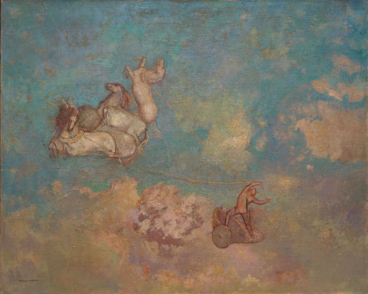Apollons Vogn af Odilon Redon