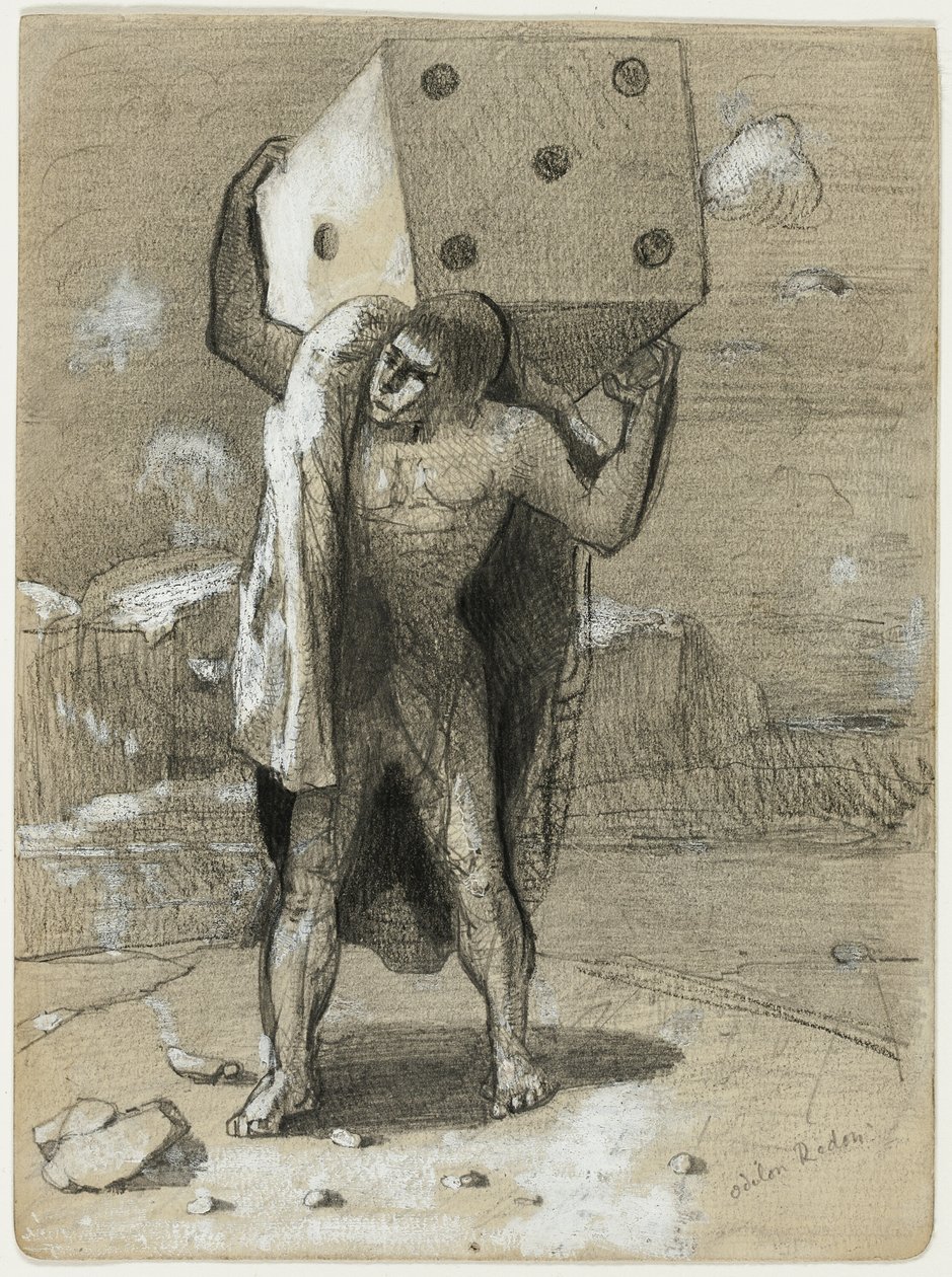 The Die, også kaldet Weight of Passions af Odilon Redon