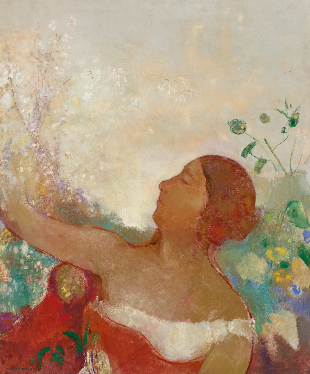Det forudbestemte barn, Ophelia af Odilon Redon