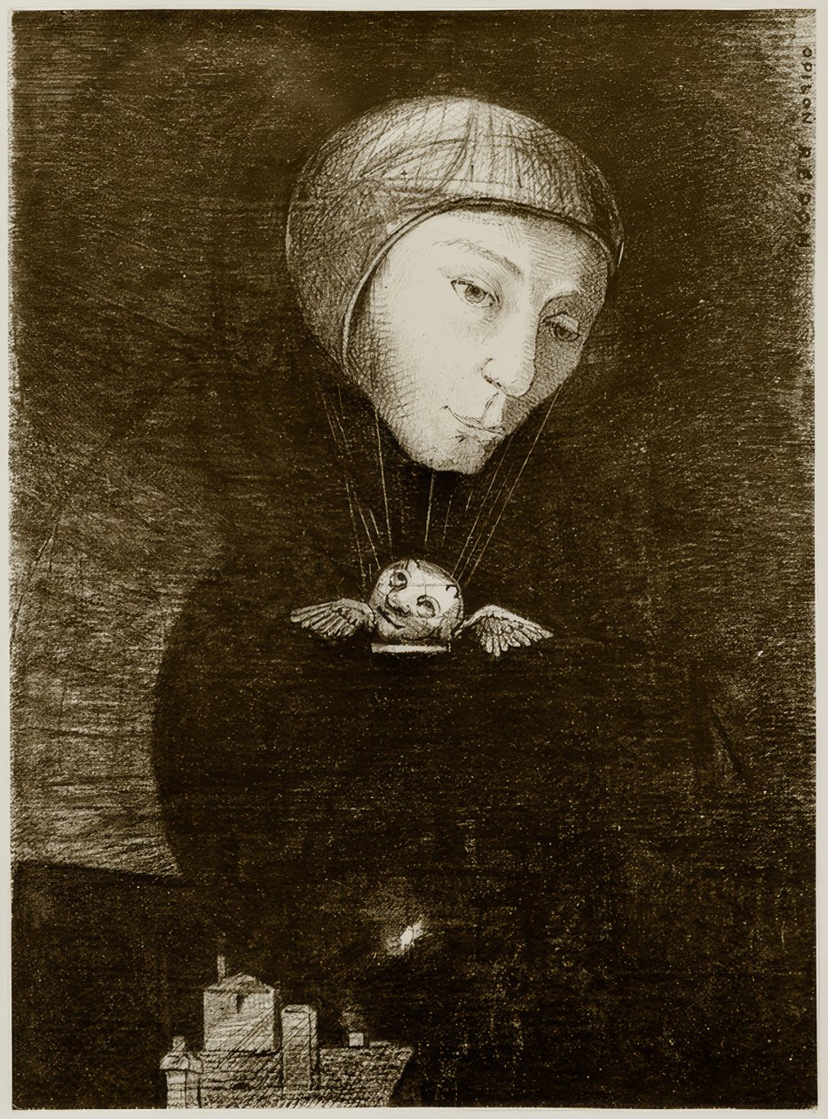 Trist stigning af Odilon Redon