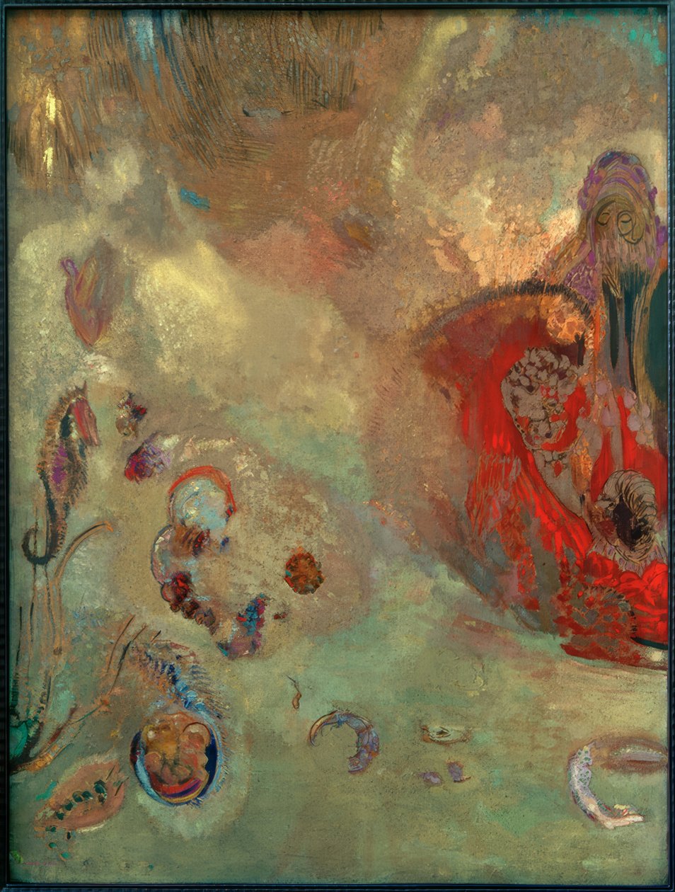 Undervandssyn af Odilon Redon