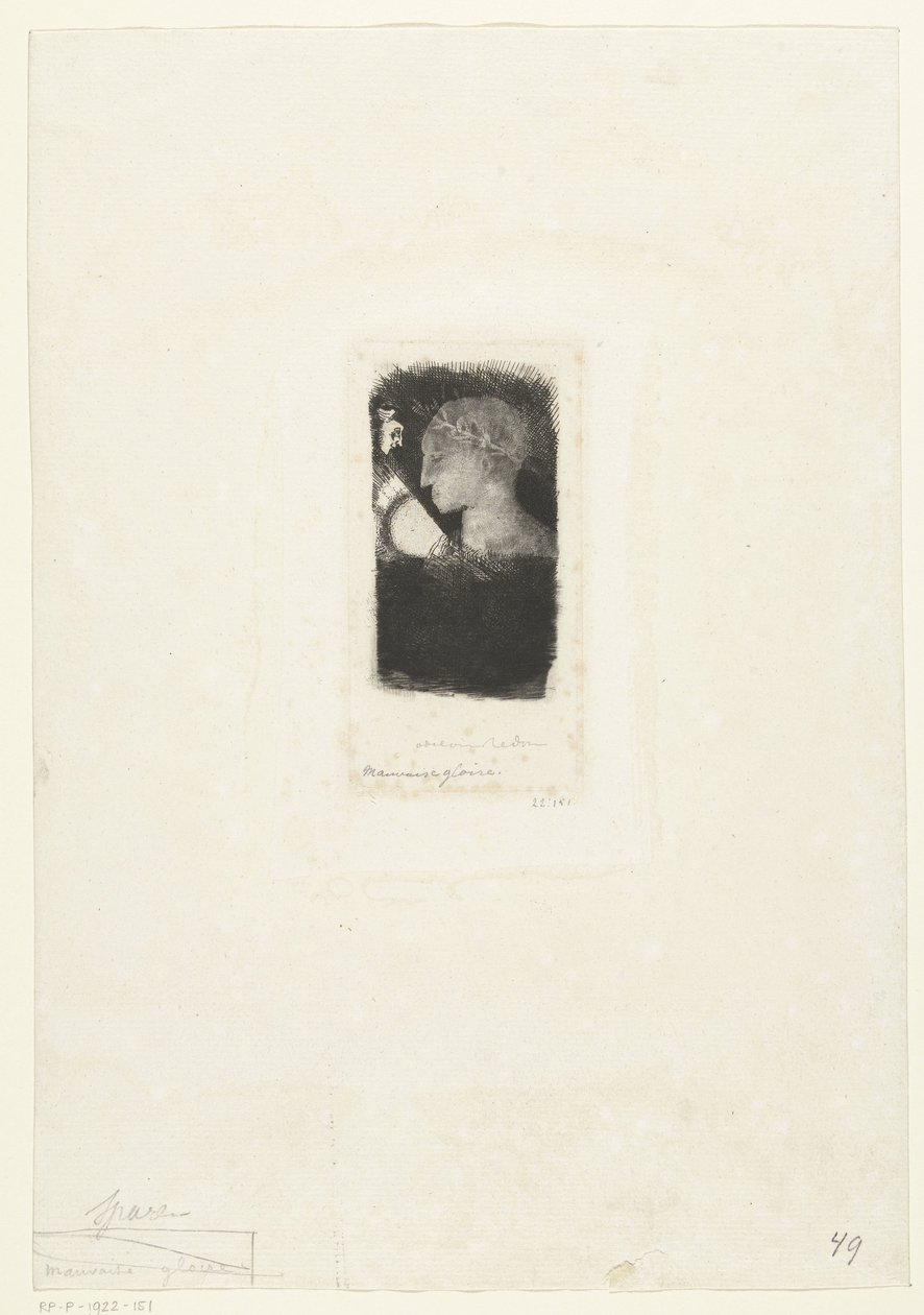 Herlighedsvals Dårlig herlighed af Odilon Redon