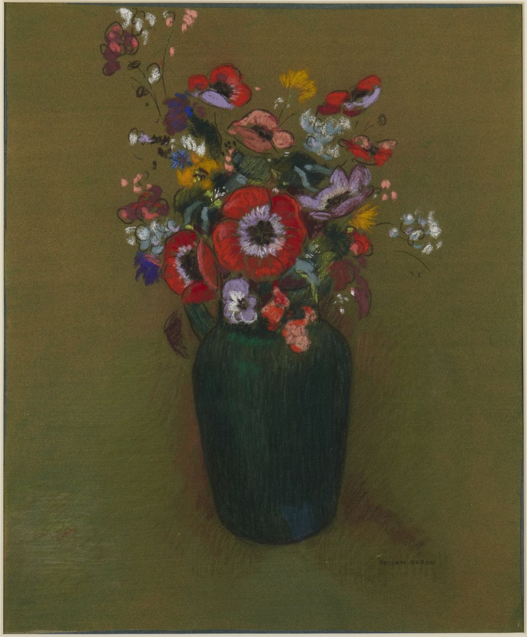 Blomstervase af Odilon Redon