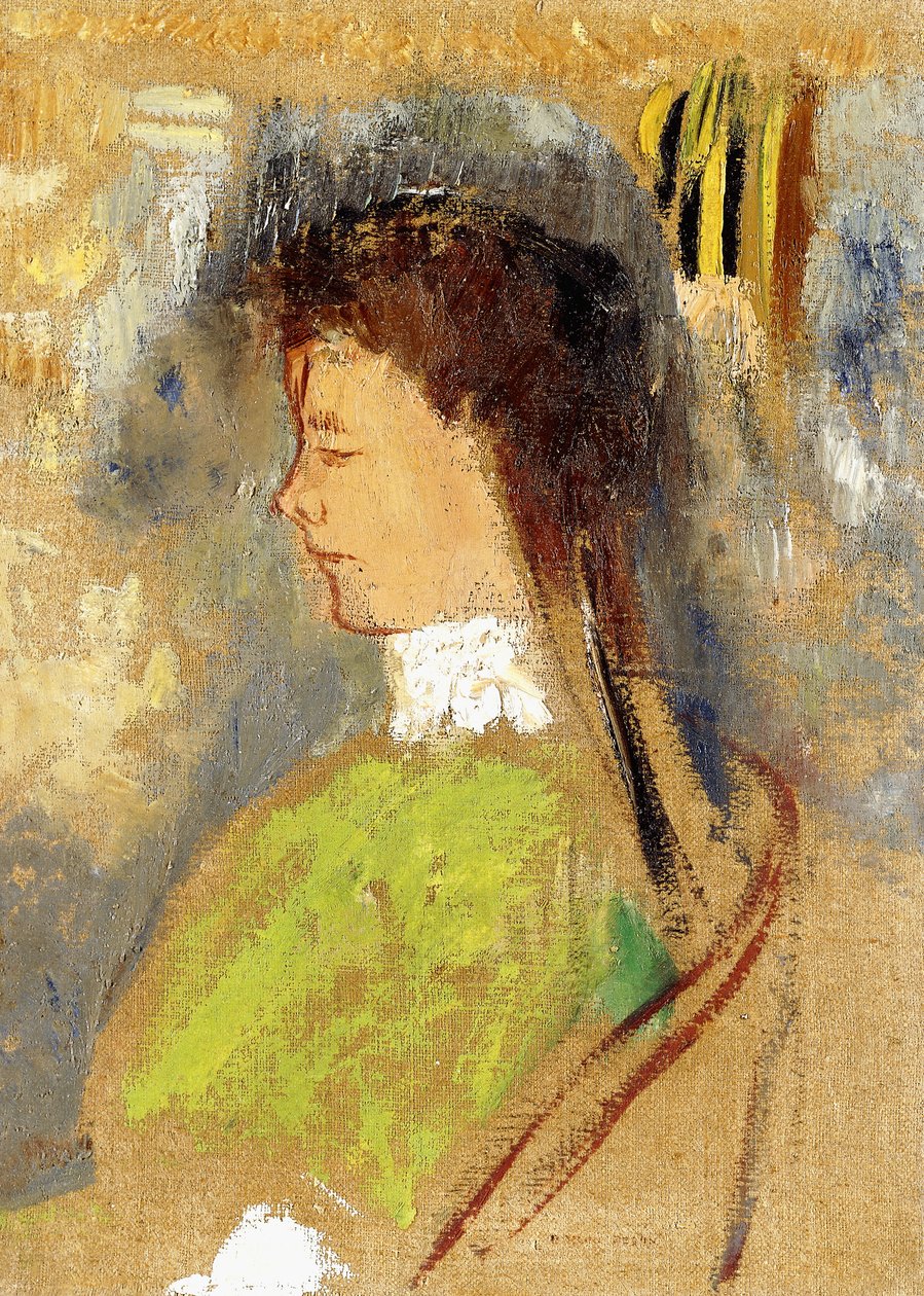 Violette Heymann, ca. 1910 af Odilon Redon