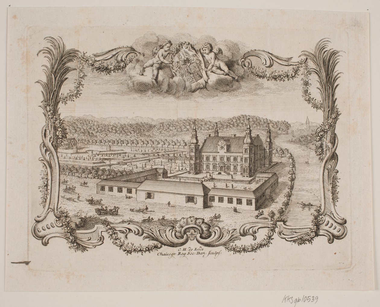 Engelsholm ved Vejle af Odvardt Helmoldt de Lode