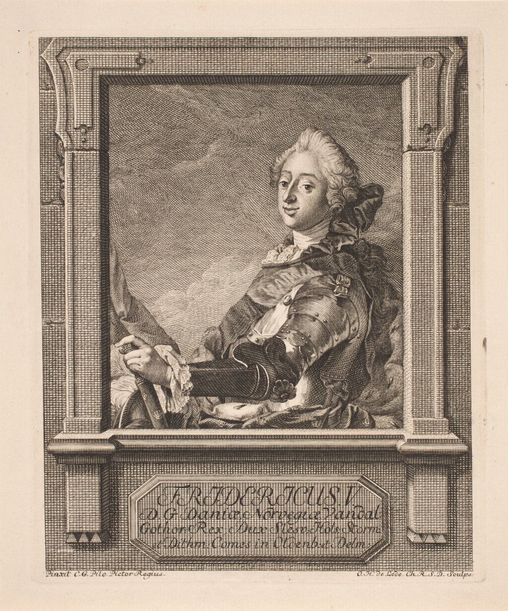 Frederik V am Prince af Odvardt Helmoldt de Lode