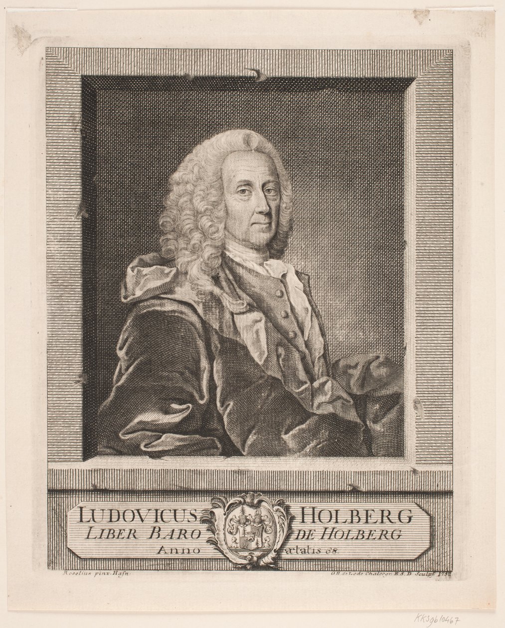 Ludvig Holberg af Odvardt Helmoldt de Lode