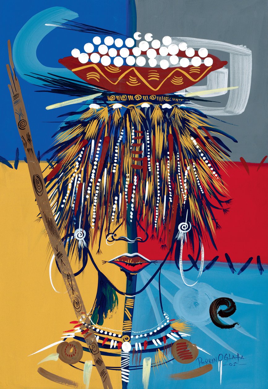 African Beauty 2, 2005 af Oglafa Ebitari Perrin