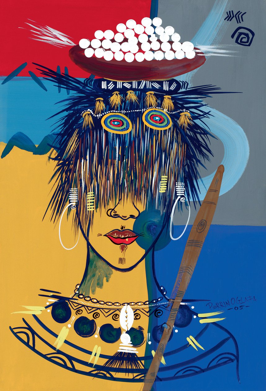 African Beauty 3, 2005 af Oglafa Ebitari Perrin