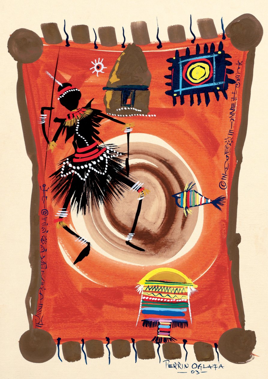 The Black Dance 2, 2003 af Oglafa Ebitari Perrin