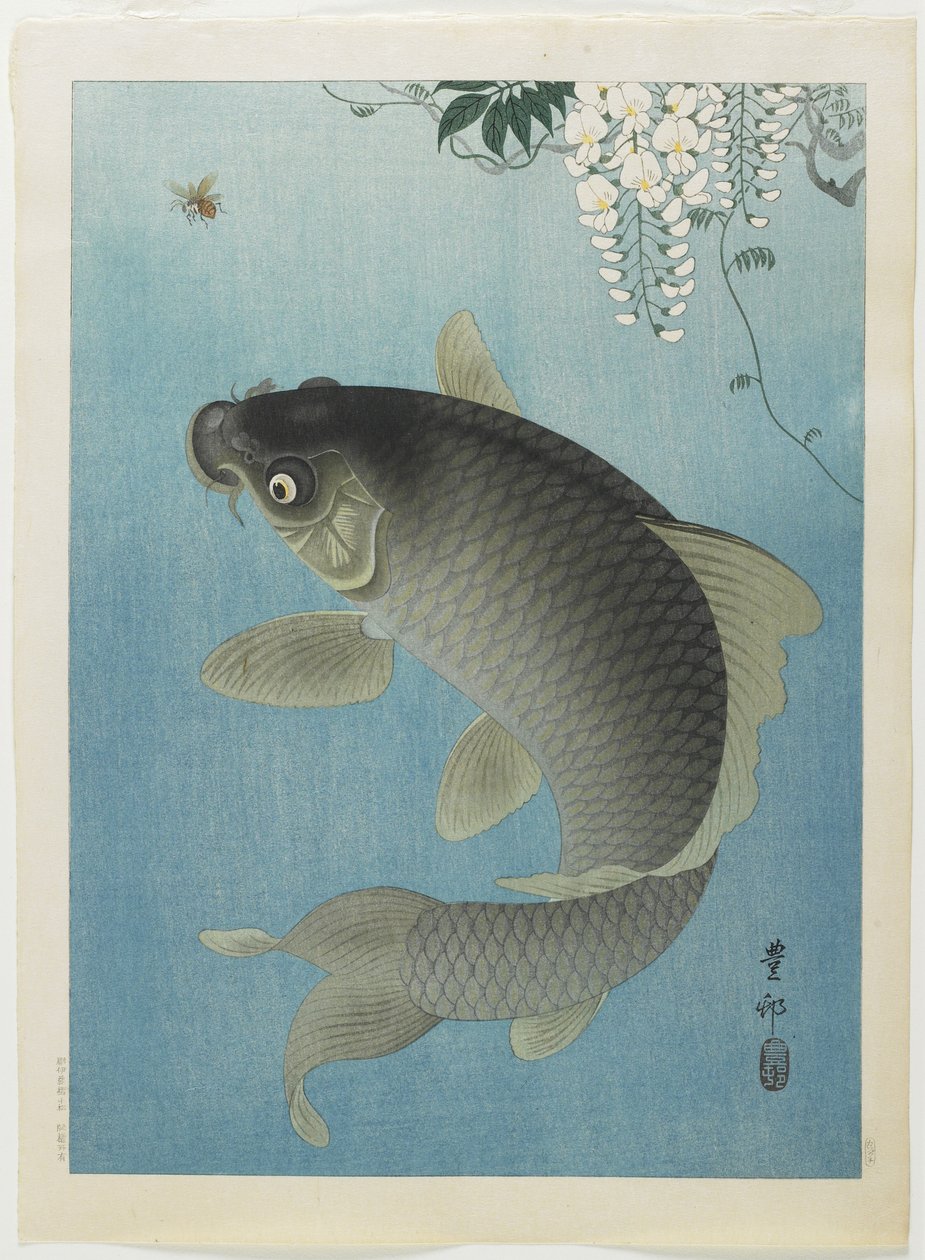 Carp Leaping, 1930