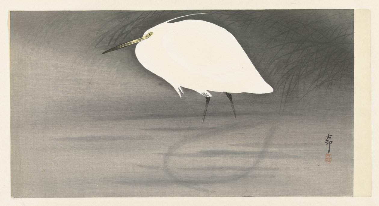 hejre af Ohara Koson
