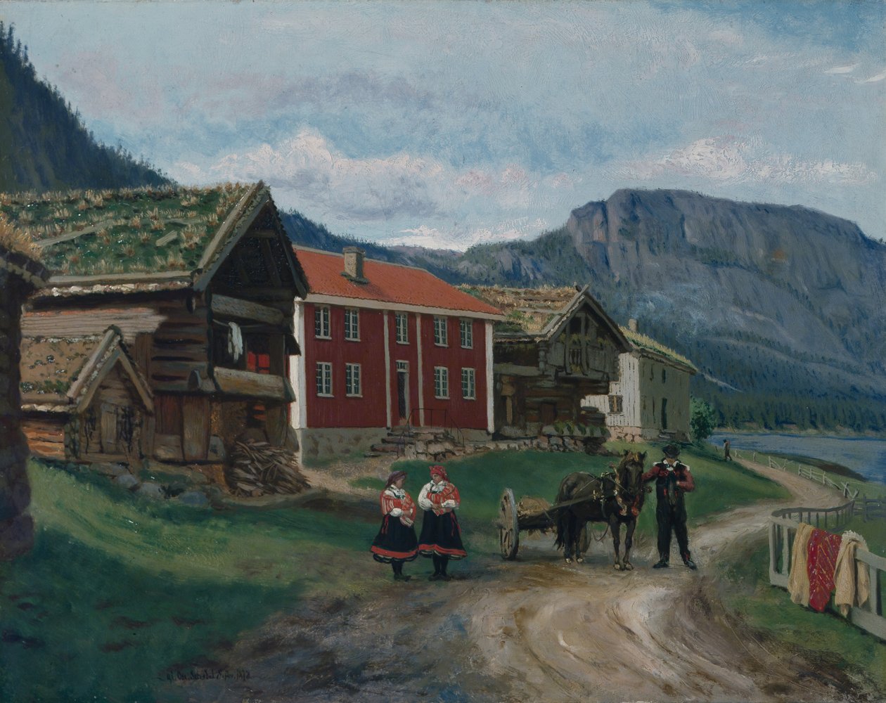 Setesdal af Olaf Isaachsen