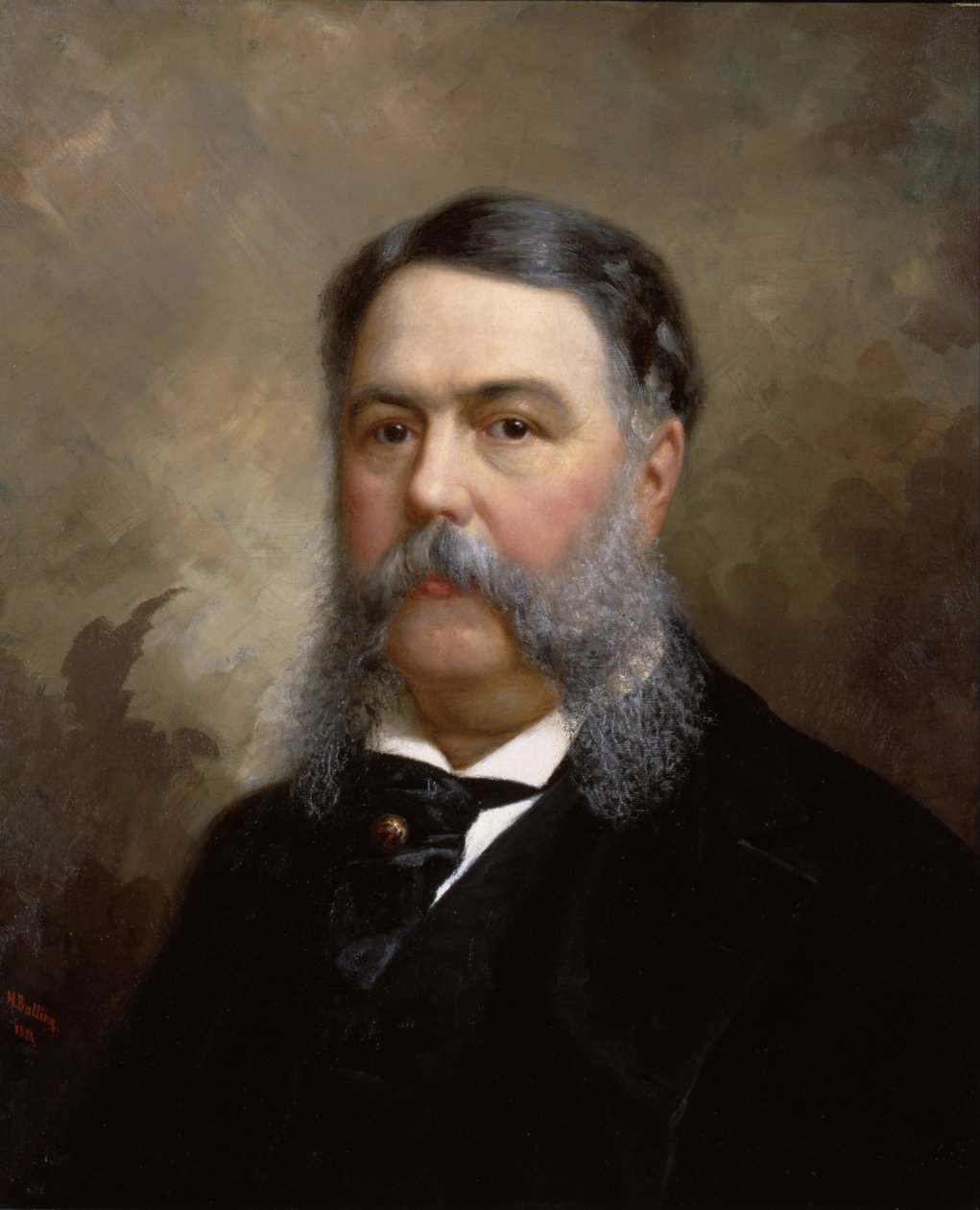 Chester A. Arthur af Ole Peter Hansen Balling