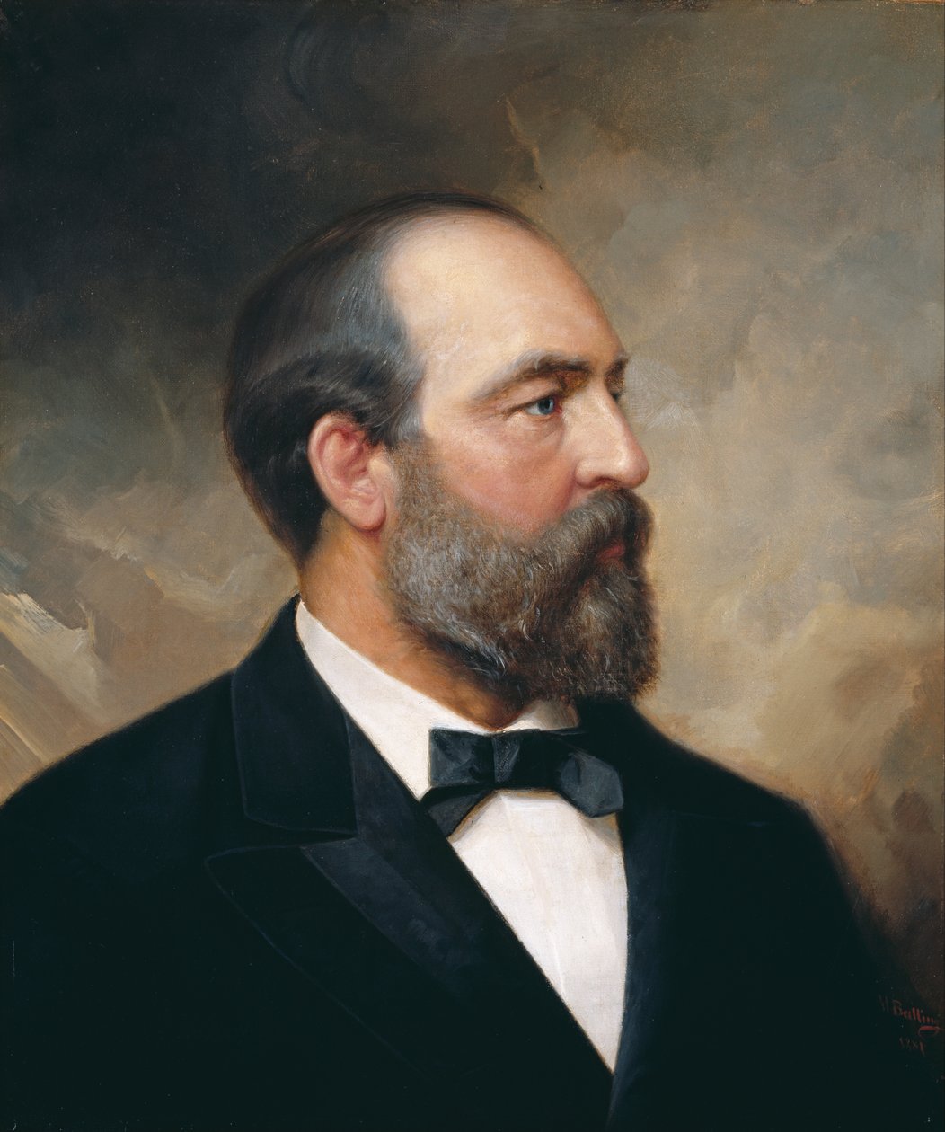 James Garfield af Ole Peter Hansen Balling