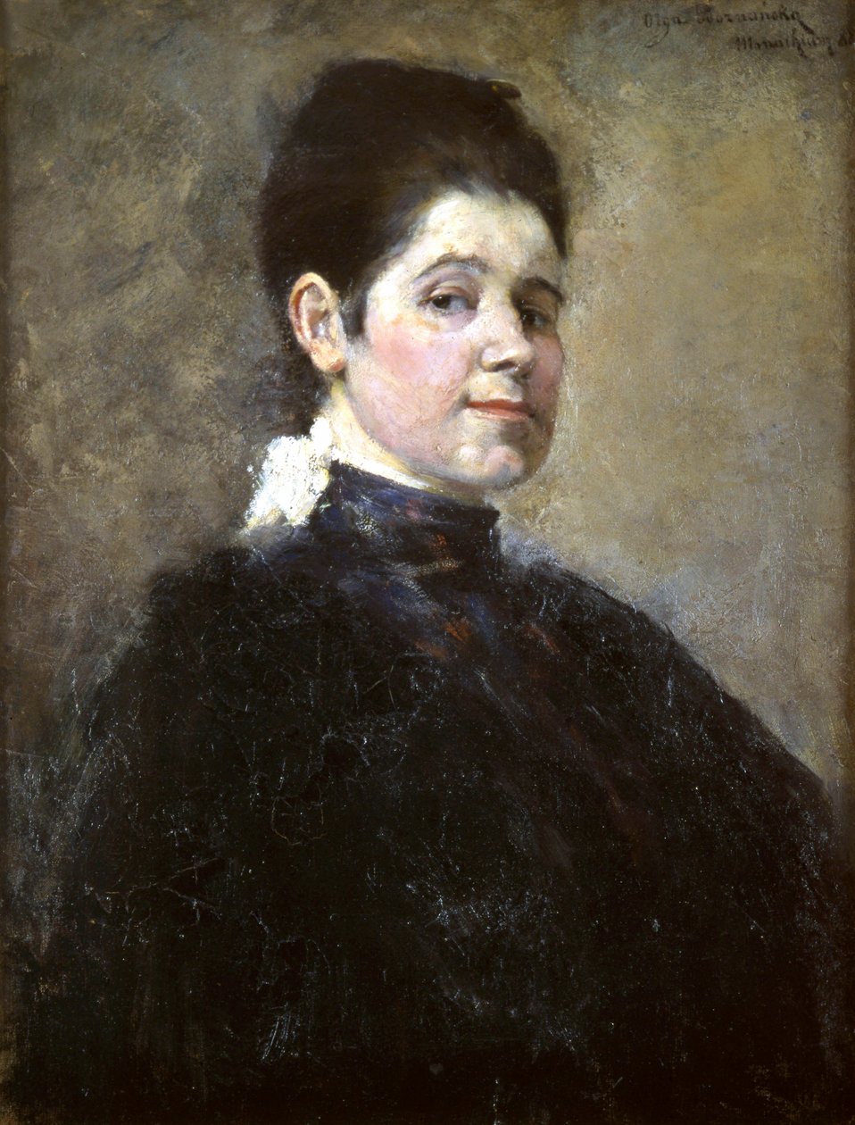 SELVPORTRÆT af Olga Boznanska