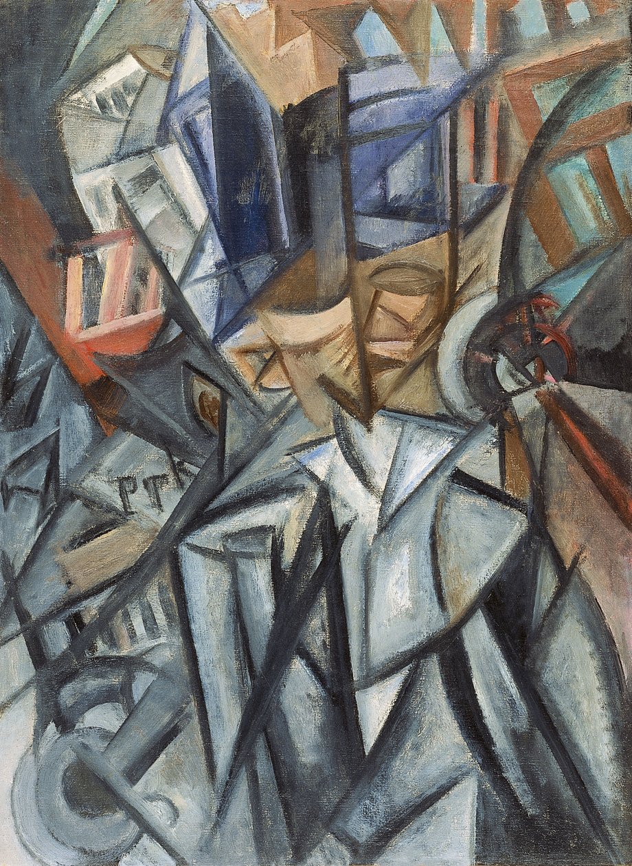 Man on the Street Analysis of Volumes af Olga Rozanova