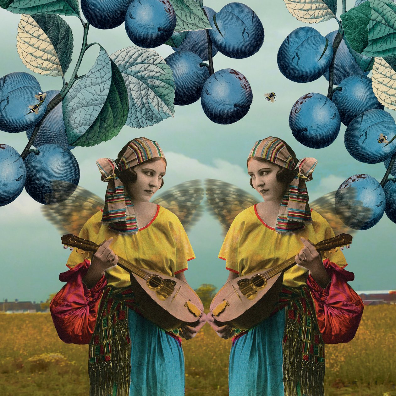 Mig og dig, 2014, (digital collage) af Olga Snell