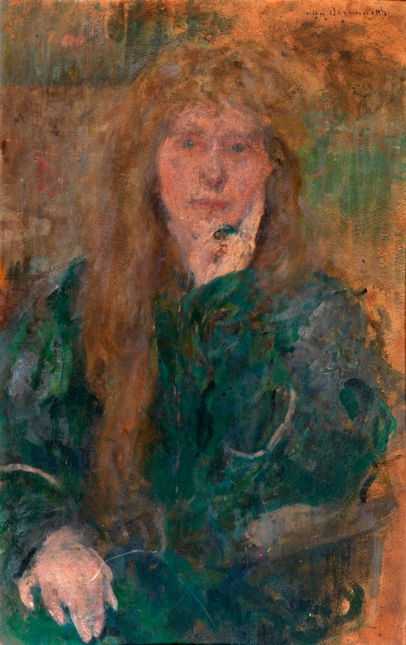 Natalie Barney, ca. 1900. af Olga Boznanska