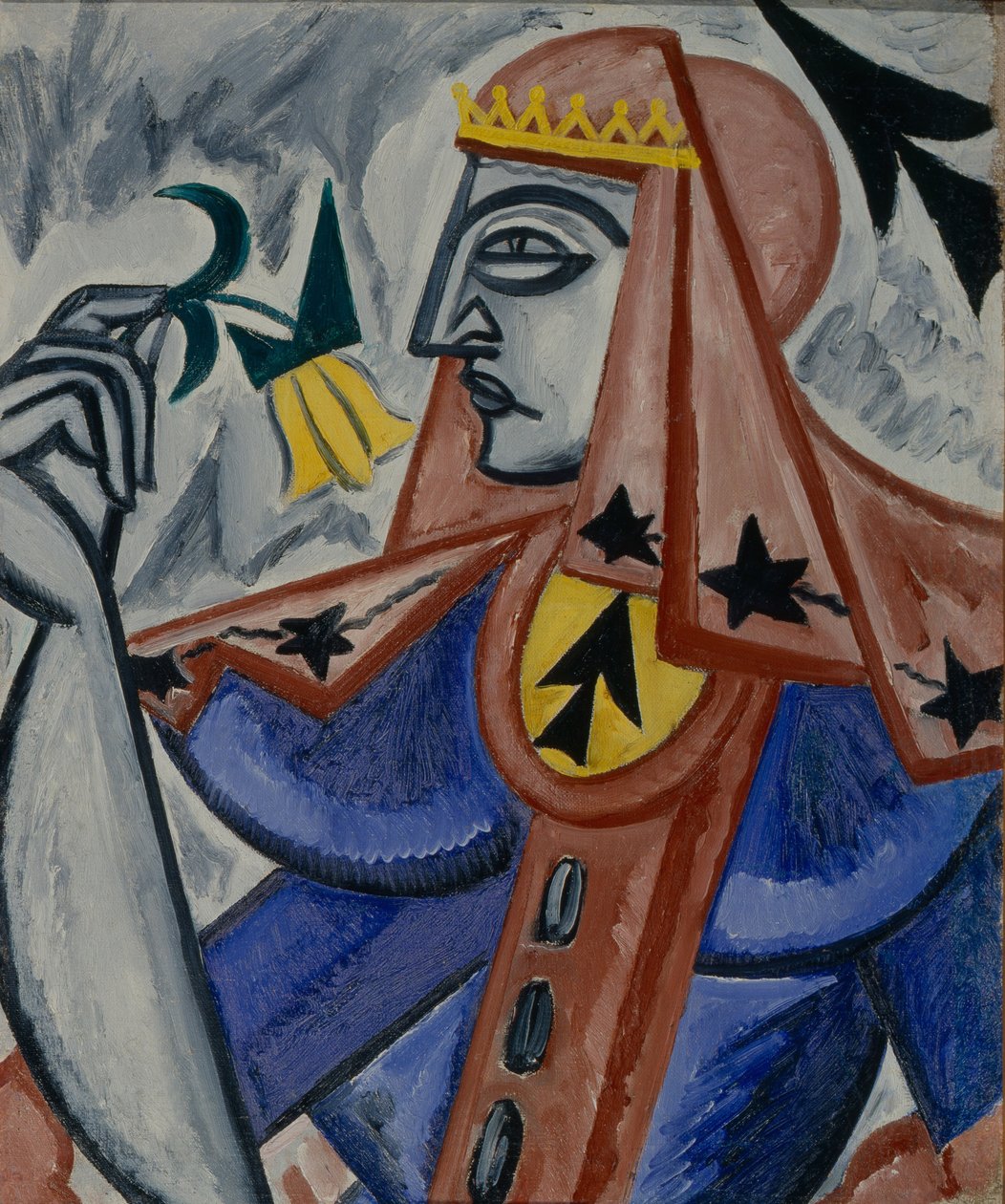Spardronning, 1913-1914 af Olga Rozanova