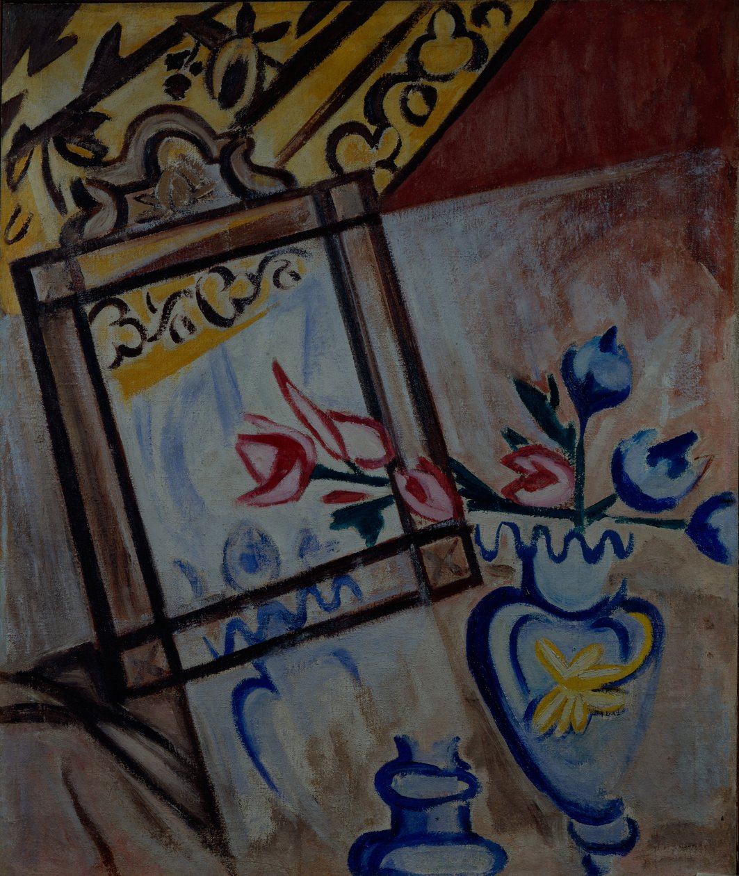Stilleben, 1913 af Olga Rozanova