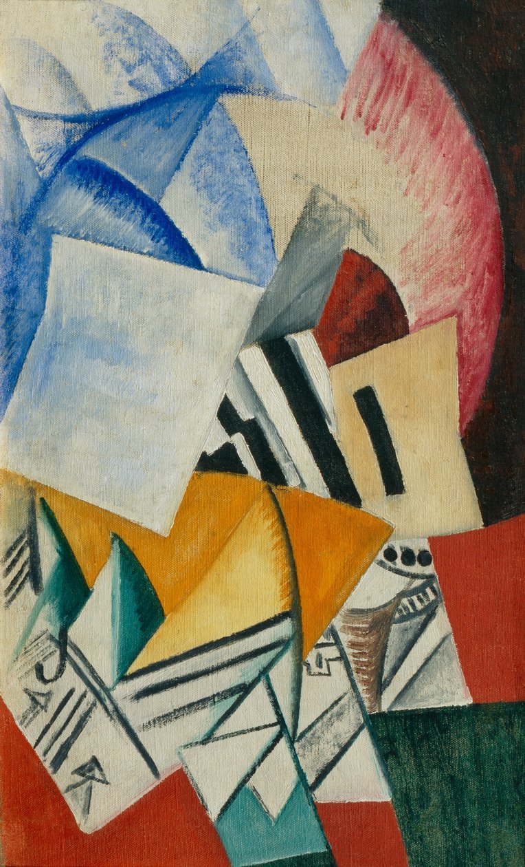Skabet, 1918 af Olga Rozanova
