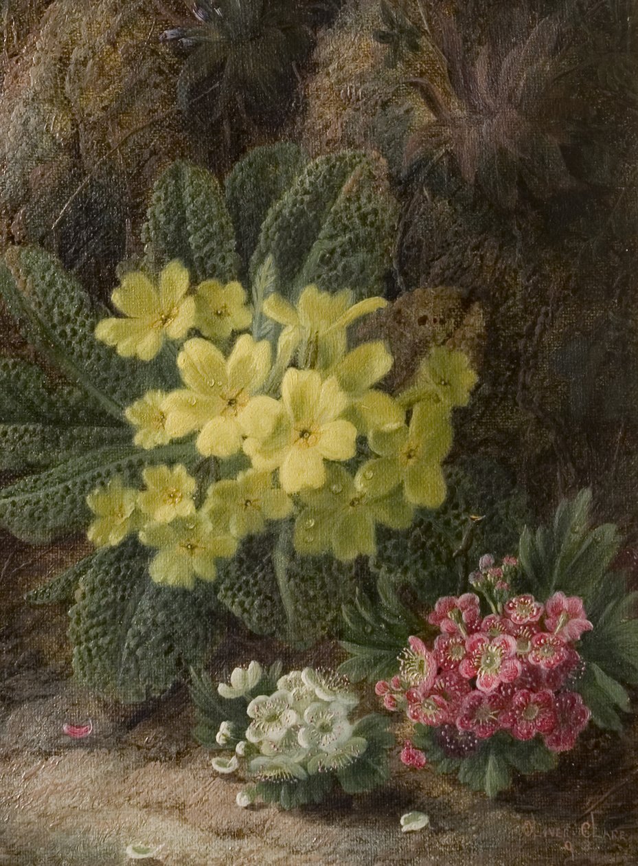 Sølandskab, ca. 1840 af Oliver Clare