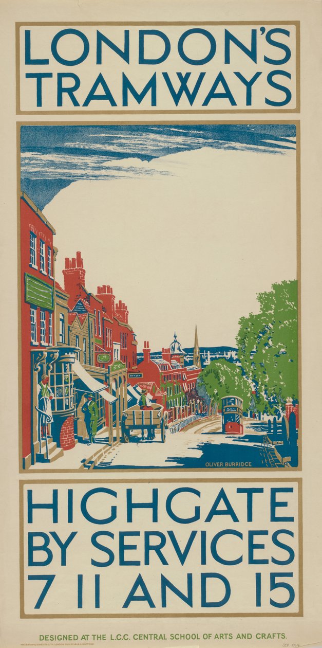 Highgate By Services 7 af Oliver Burridge